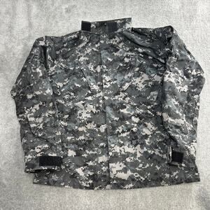TRU-SPEC by Atlanco Military Camo Uniform Full Zip Jacket Shirt Mens XL